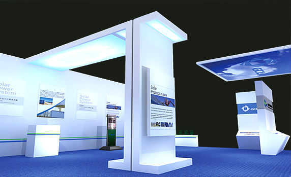 中环光伏系统有限公司展厅设计