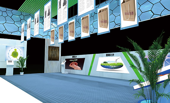 江苏宿迁市政府环保主题展厅设计